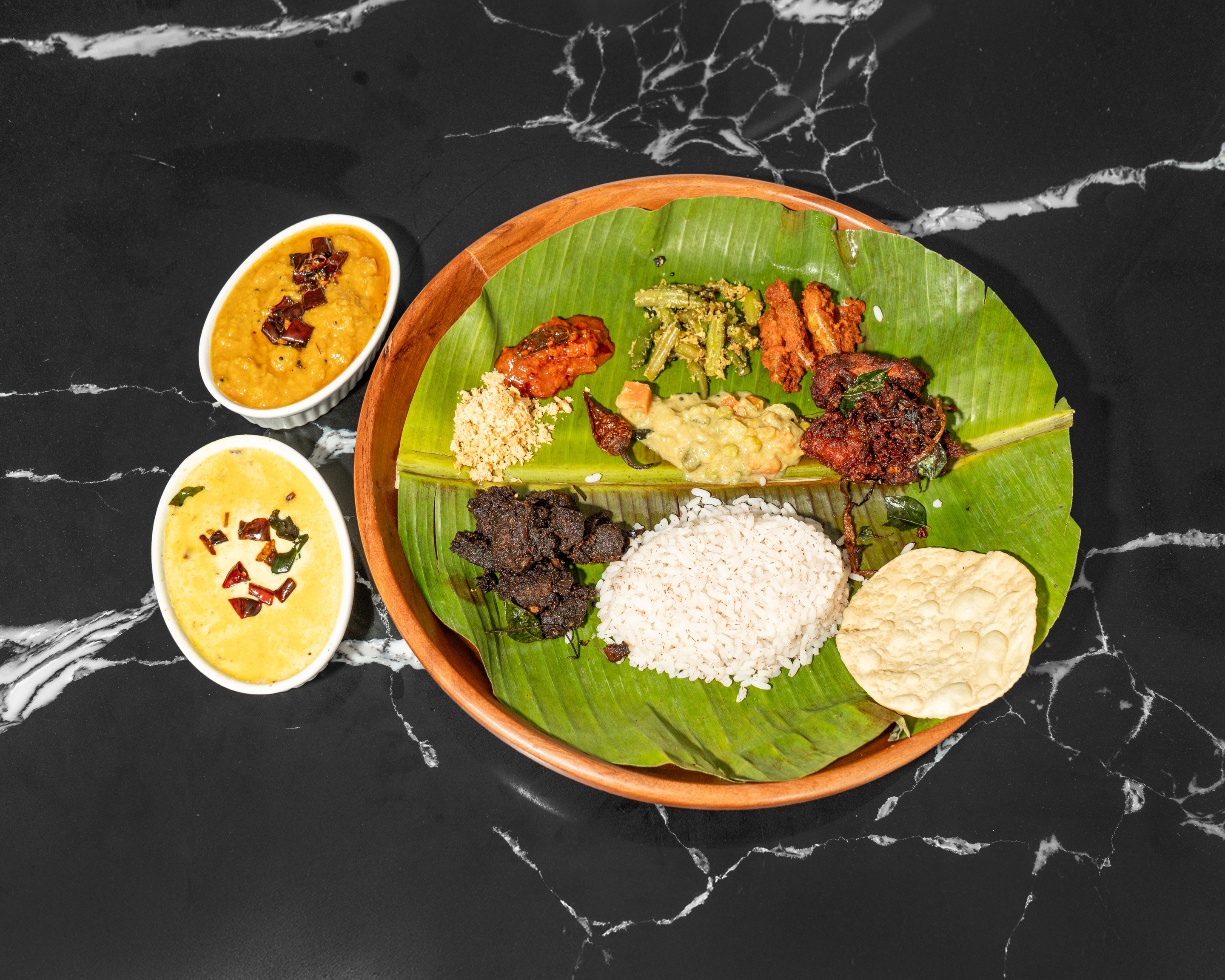 Kerala Pothichoru Banana Leaf Meal